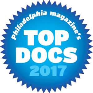 2017 Top Docs Award from Philly Magazine