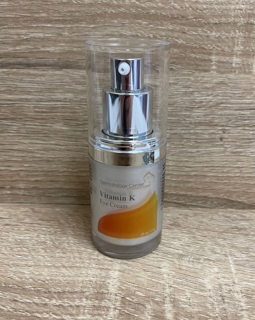 DERMCTR Vitamin K Eye Cream Dermatology Center of Washington Township