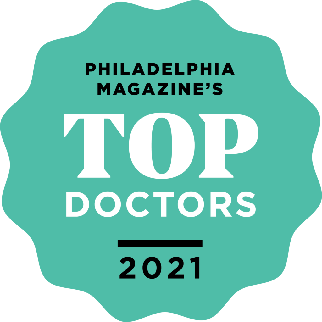 2021 Top Docs Award from Philly Magazine